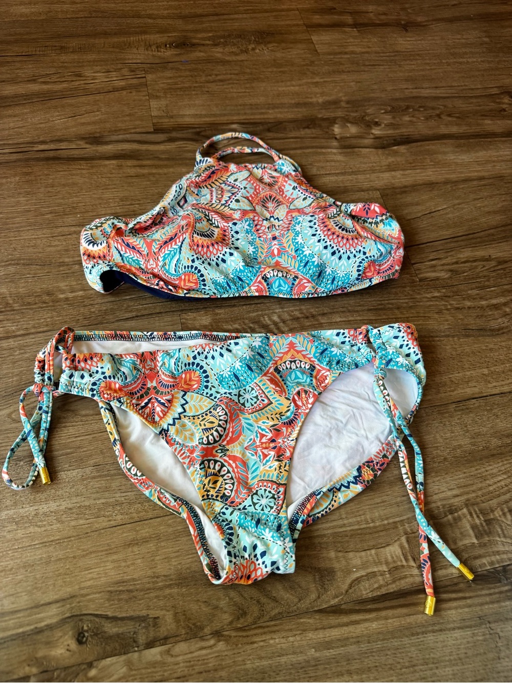 Helen Jon two piece swim set size L